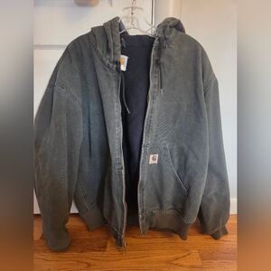 Vintage Dark Green Carhartt Jacket Made 2002